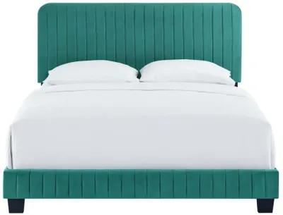 Modway - Celine Channel Tufted Performance Velvet Full Platform Bed