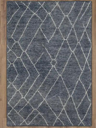 Tangier Spartel Blue Steel 5' X 8' Rug