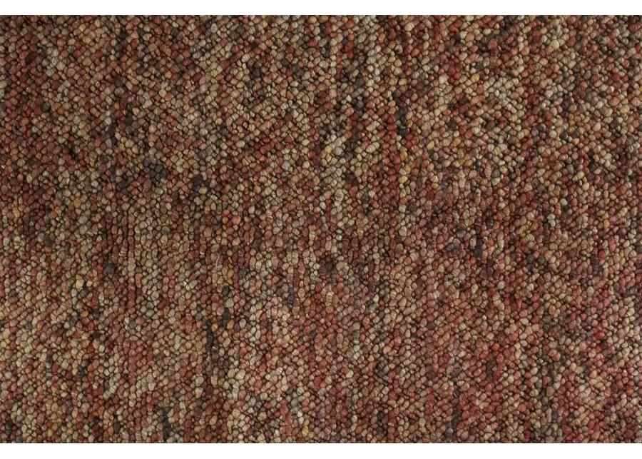 Berkeley 0821F Brown/Orange/Red 8' x 11' Rug