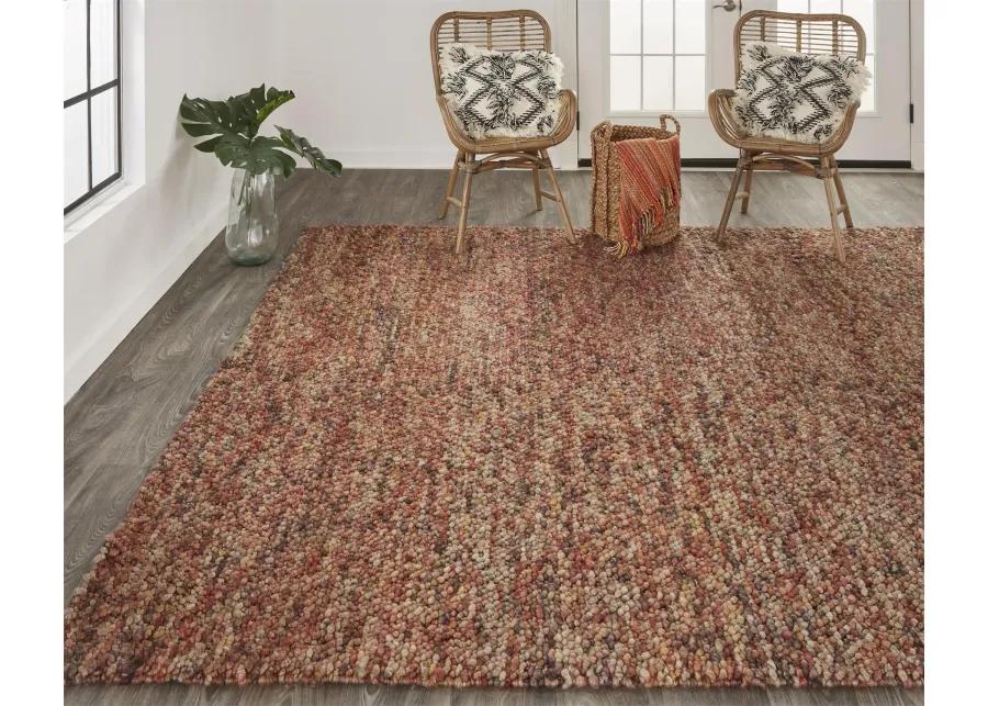 Berkeley 0821F Brown/Orange/Red 8' x 11' Rug