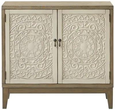 Gracie Mills Poirier Walnut Finish Accent Chest