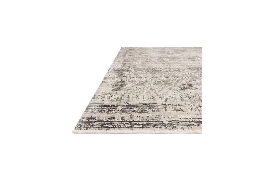 Homage HOM01 Graphite/Beige 6'3" x 8'10" Rug