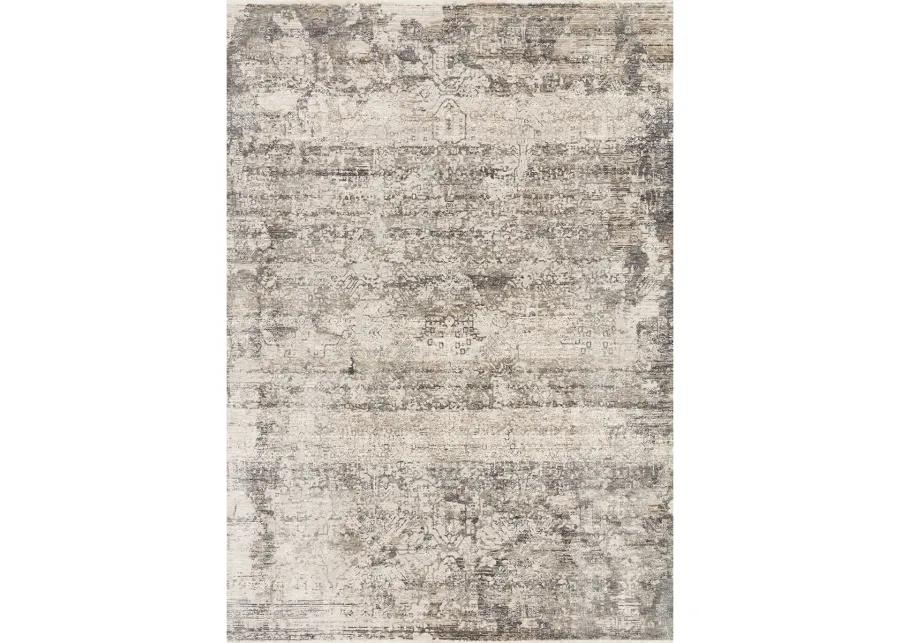 Homage HOM01 Graphite/Beige 6'3" x 8'10" Rug