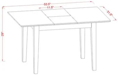 Dining Table- Dining Chairs, NFVA3-LWH-C