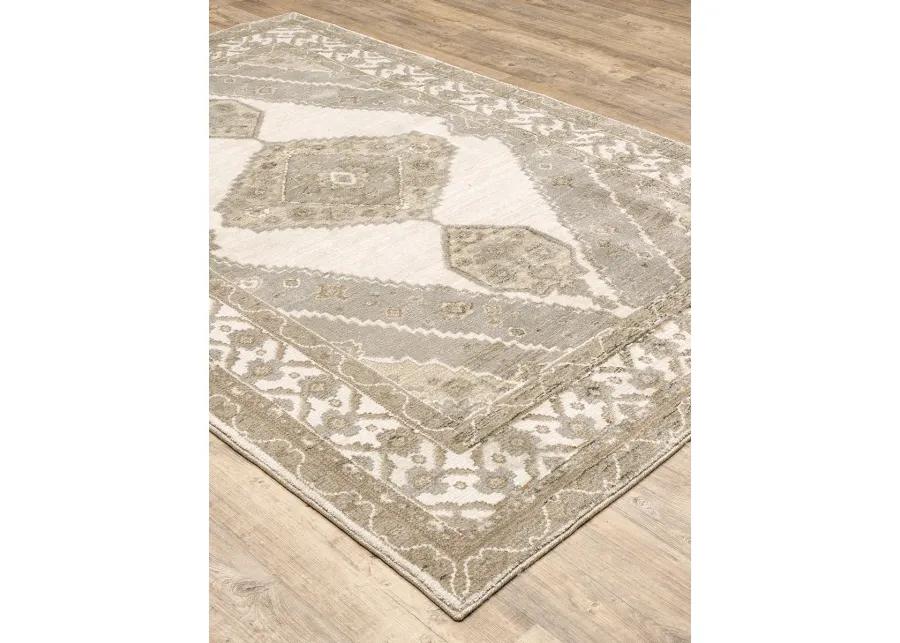 Andorra 2'6" x 12' Beige Rug