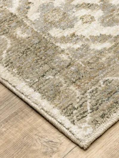 Andorra 2'6" x 12' Beige Rug