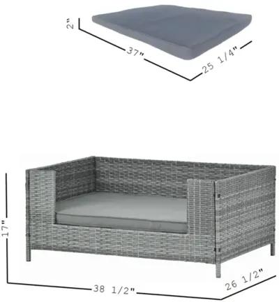 Assorted Pet Furniture including Dog Beds and Enclosures