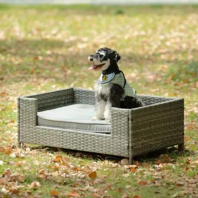 Assorted Pet Furniture including Dog Beds and Enclosures