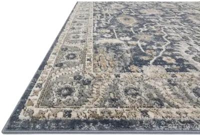 Teagan TEA03 Denim/Pebble 6'7" x 9'2" Rug