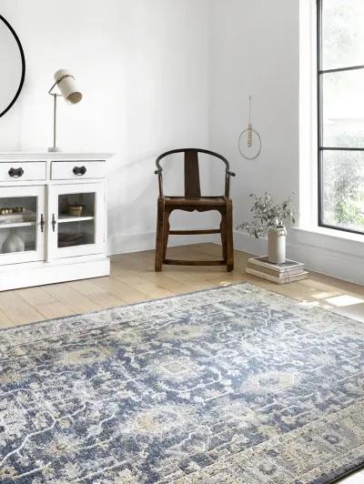 Teagan TEA03 Denim/Pebble 6'7" x 9'2" Rug