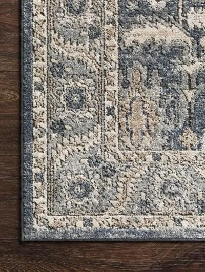 Teagan TEA03 Denim/Pebble 6'7" x 9'2" Rug