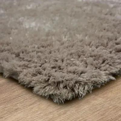 Billow Shag Billow Shag Taupe 5' 3" X 8' Rug