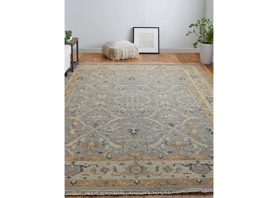 Corbitt 0611F 9'6" x 13'6" Gray/Gold Rug