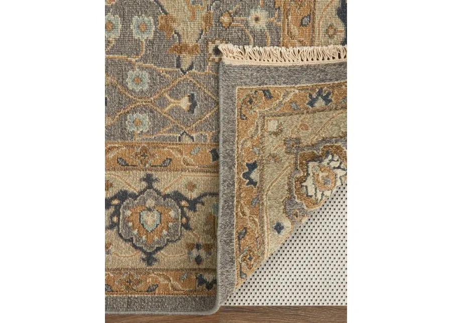 Corbitt 0611F 9'6" x 13'6" Gray/Gold Rug