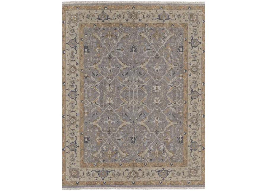 Corbitt 0611F 9'6" x 13'6" Gray/Gold Rug