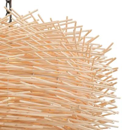 Bamboo Nest Chandelier