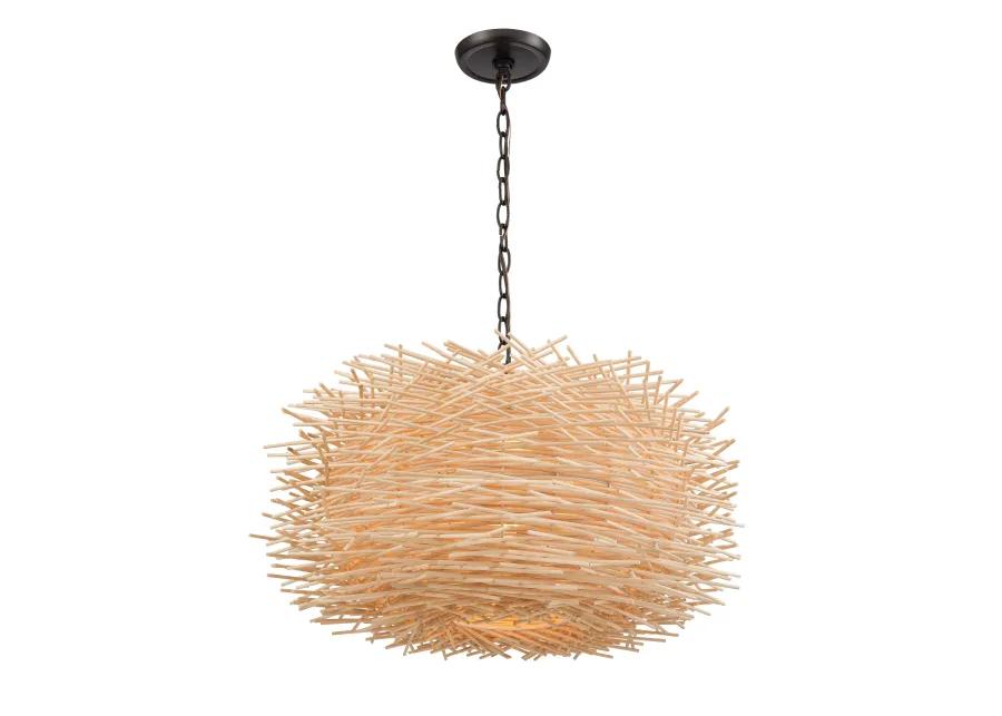 Bamboo Nest Chandelier