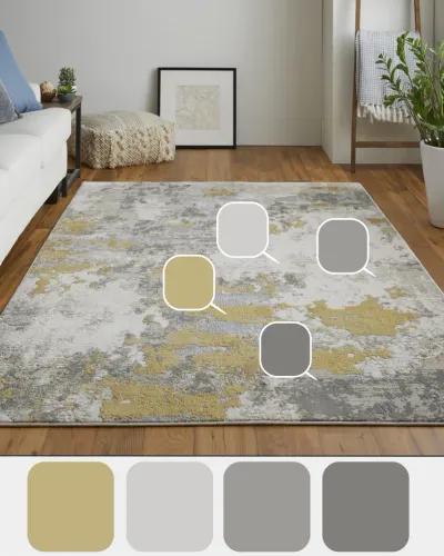 Waldor 3970F Ivory/Gold/Gray 10' x 13'2" Rug