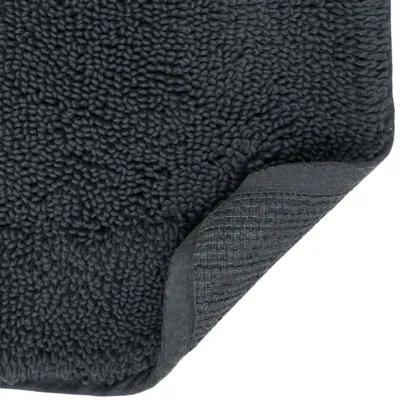 Classic Cotton Ii Charcoal 1' 9" x 2' 10" Bath Mat