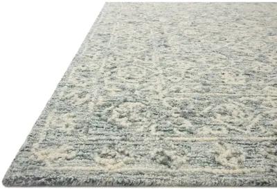 Cecelia Ocean/Ivory 9'3" x 13' Rug