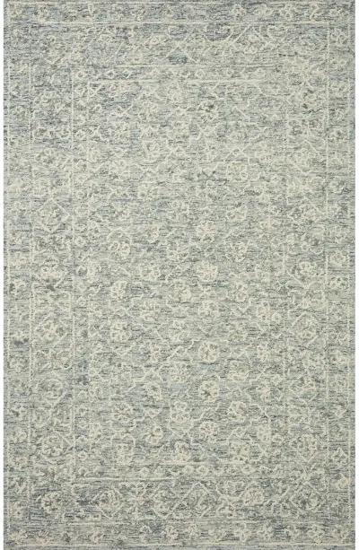 Cecelia Ocean/Ivory 9'3" x 13' Rug