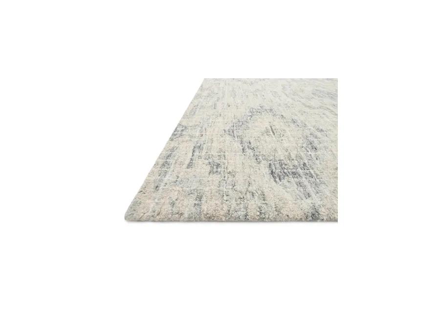 Tatum TW01 Slate/Silver 2'6" x 7'6" Rug