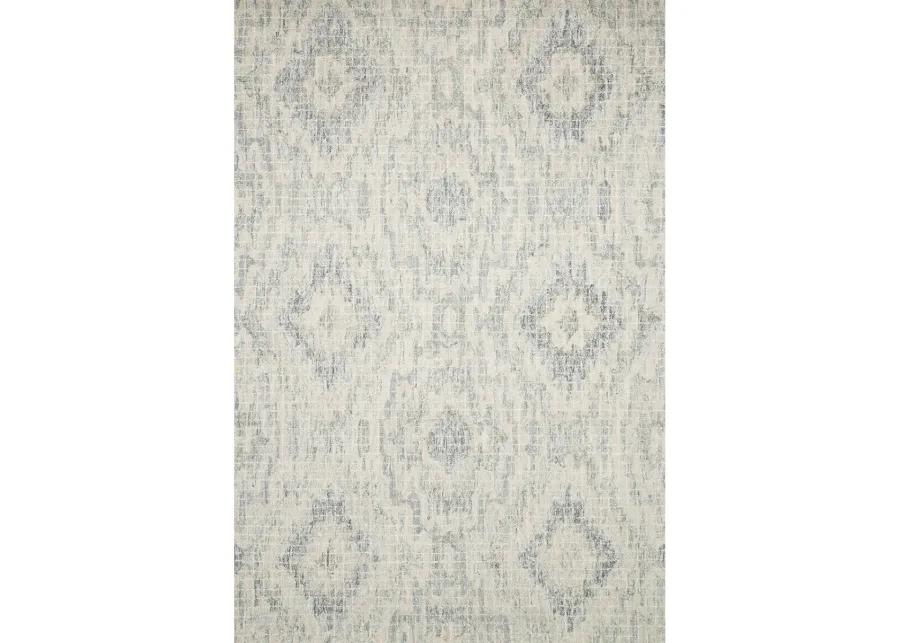 Tatum TW01 Slate/Silver 2'6" x 7'6" Rug