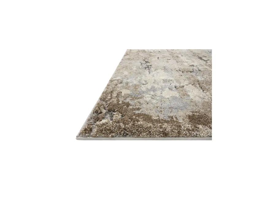 Theory THY09 Dove/Bark 3'7" x 5'7" Rug