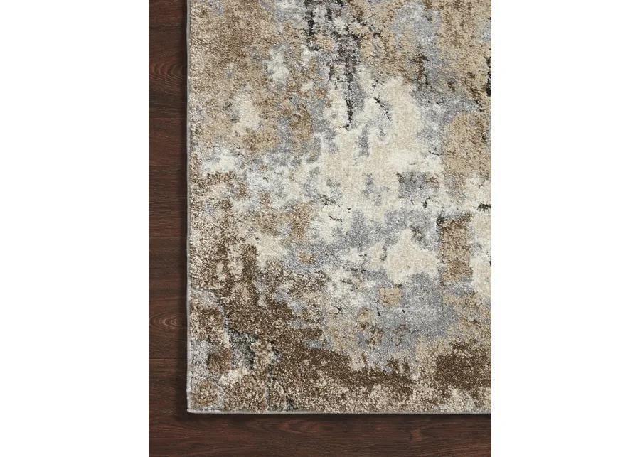 Theory THY09 Dove/Bark 3'7" x 5'7" Rug