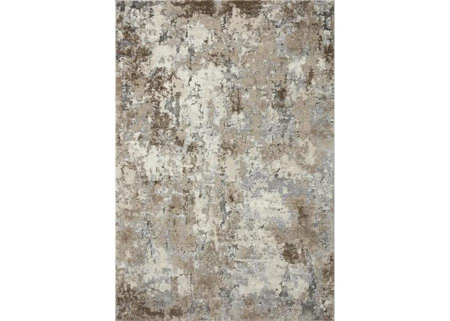 Theory THY09 Dove/Bark 3'7" x 5'7" Rug