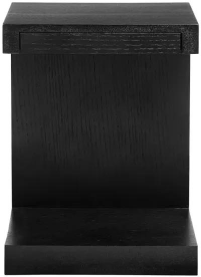 Moe�s Zio Sidetable Black Oak