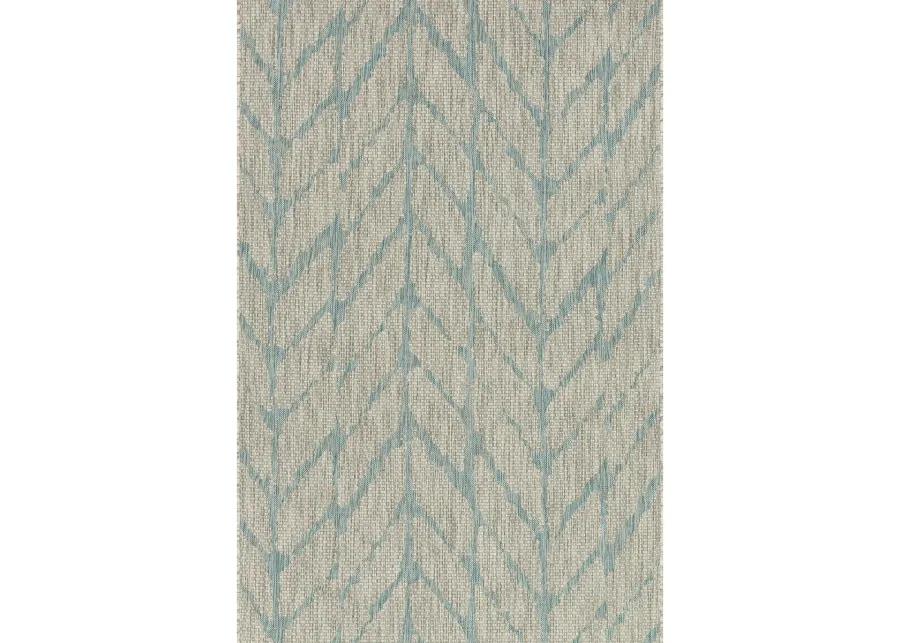 Isle IE02 Mist/Aqua 3'11" x 5'10" Rug