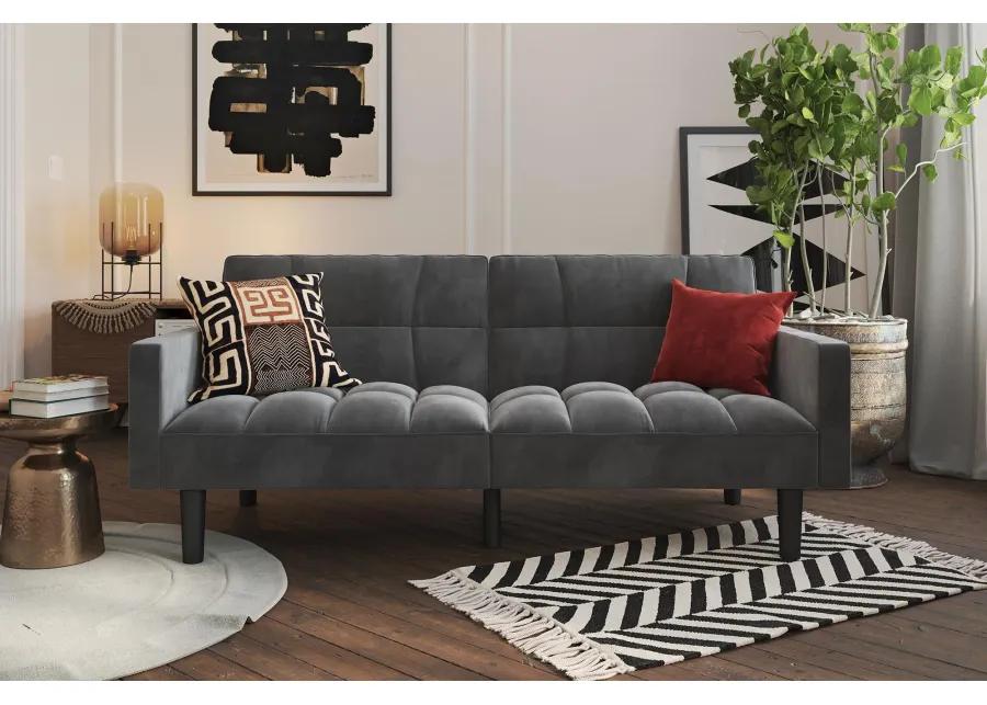 Hanna Convertible Sofa Sleeper Futon with Arms