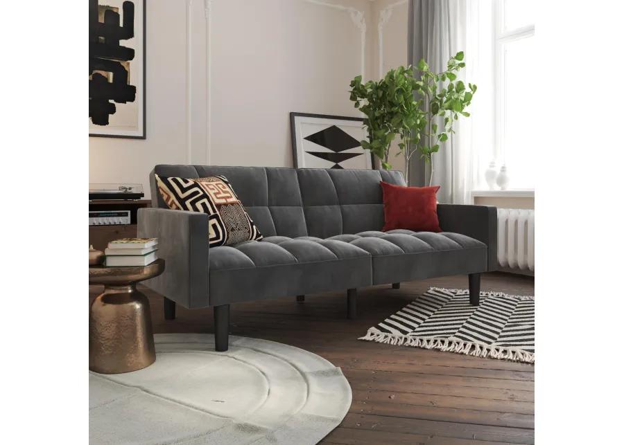 Hanna Convertible Sofa Sleeper Futon with Arms