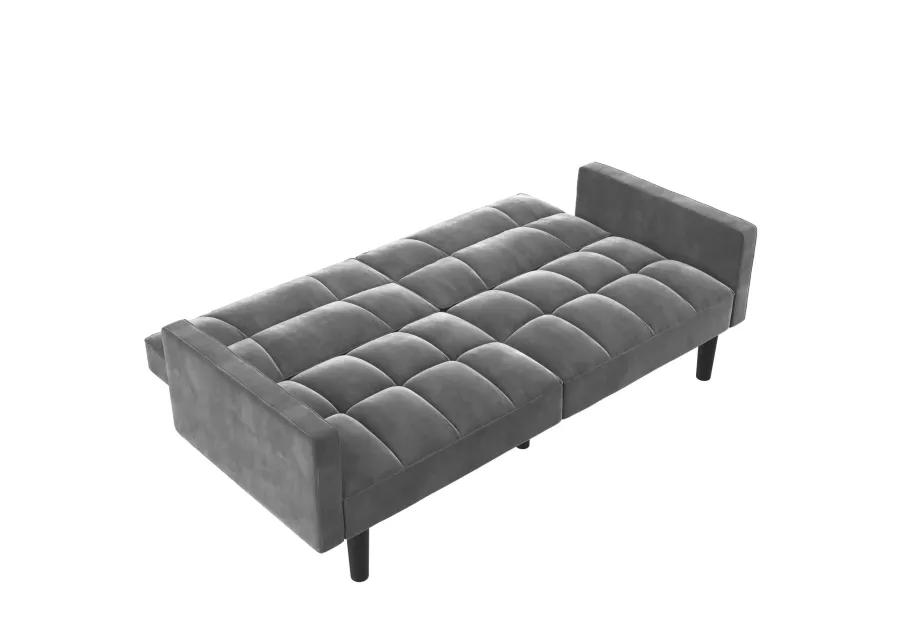 Hanna Convertible Sofa Sleeper Futon with Arms