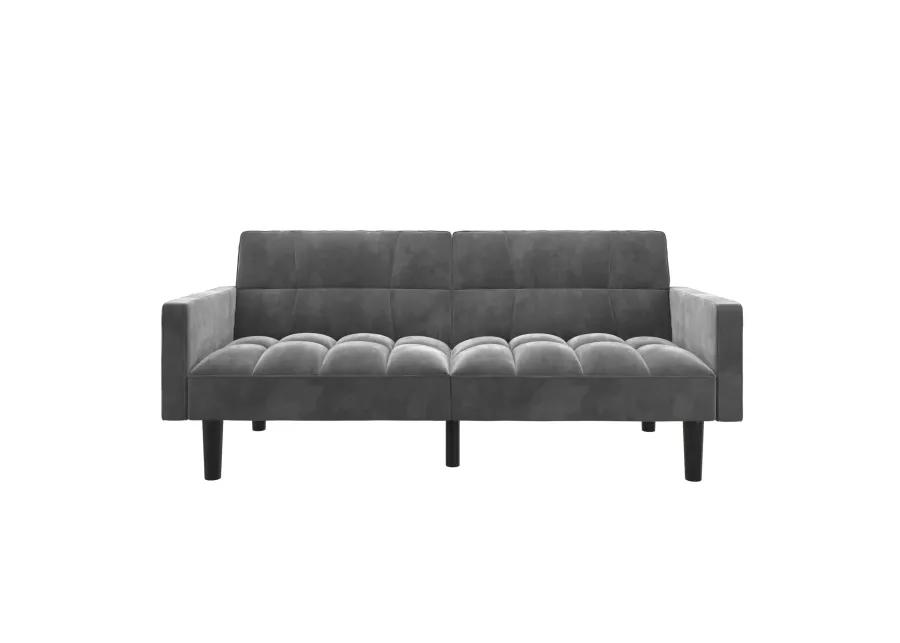 Hanna Convertible Sofa Sleeper Futon with Arms