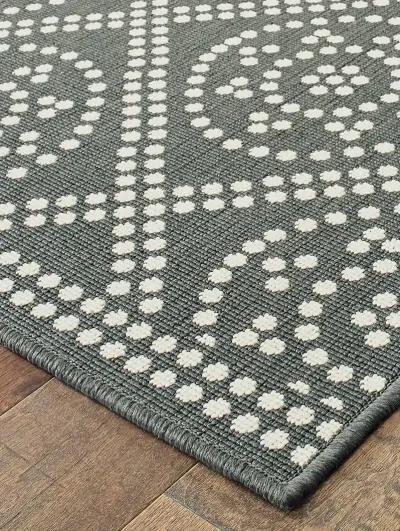 Marina 5'3" x 7'6" Grey Rug