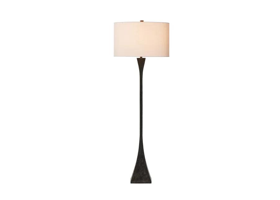 Tapered Forged Floor Lamp