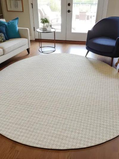 Hinton HN1 Linen 4' Rug