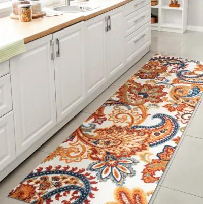 Gordes Paisley High-Low Indoor/Outdoor Area Rug