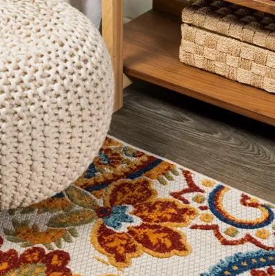 Gordes Paisley High-Low Indoor/Outdoor Area Rug