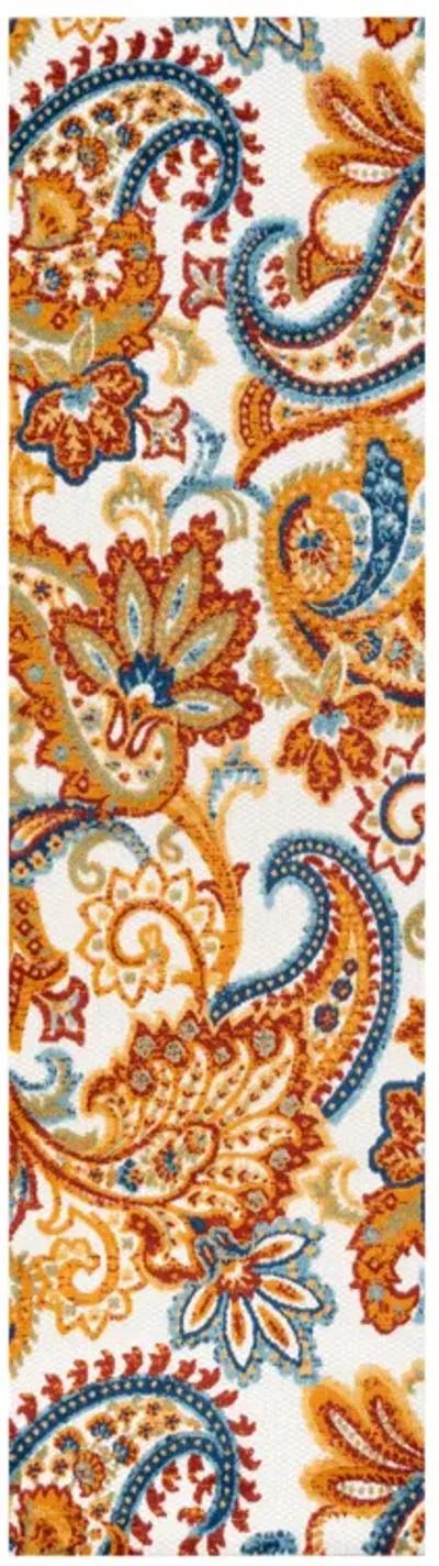 Gordes Paisley High-Low Indoor/Outdoor Area Rug