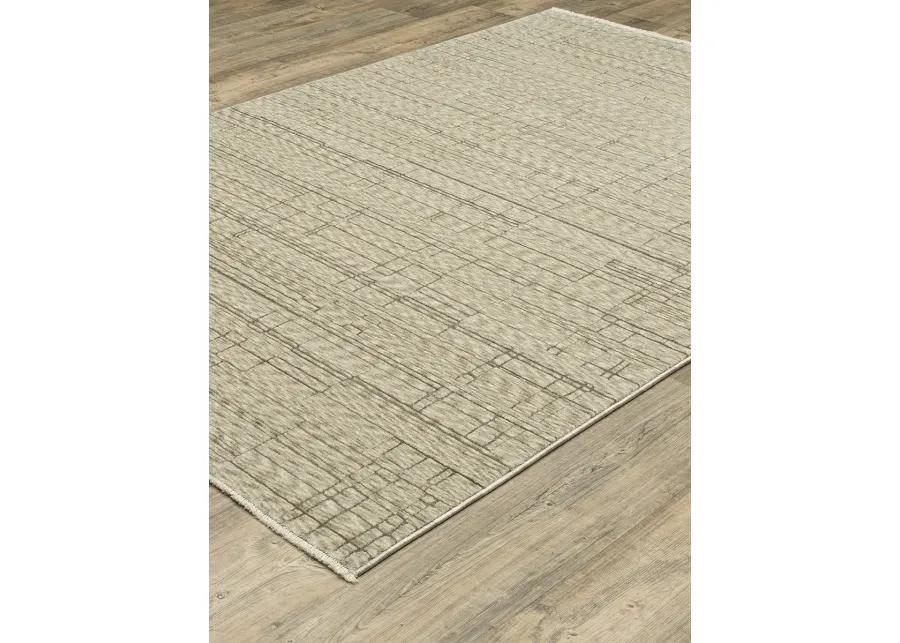 Capella 2'3" x 7'6" Beige Rug