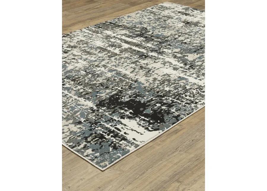 Raylan 6'7" x 9'6" Ivory Rug