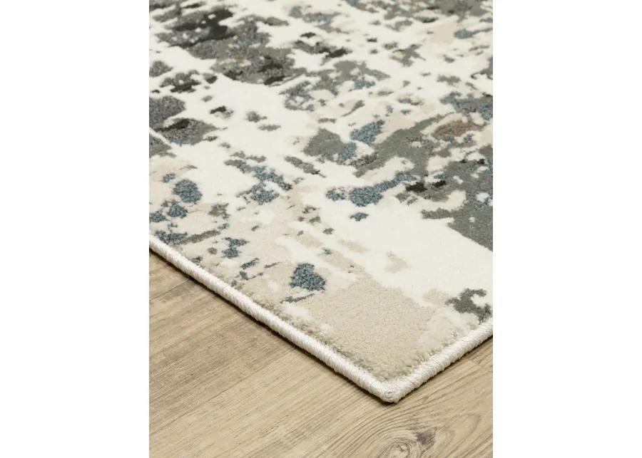 Raylan 6'7" x 9'6" Ivory Rug