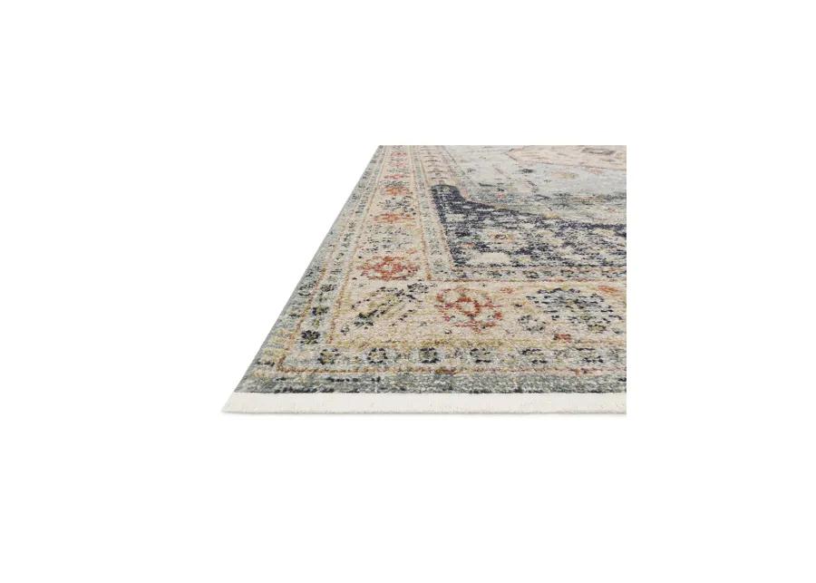 Graham GRA03 Blue/Antique Ivory 6'7" x 9'7" Rug