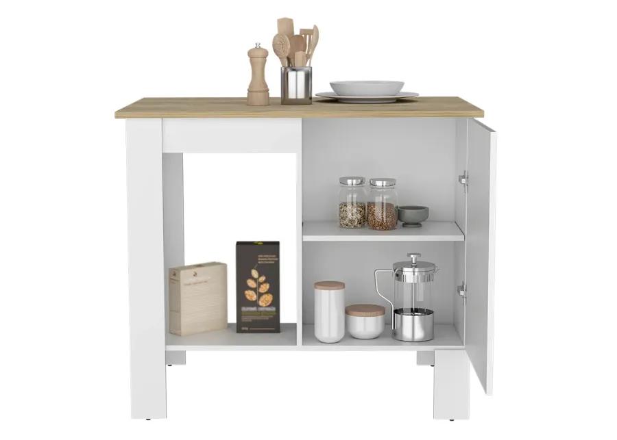 Kitchen Island Shoproni, Kitchen, White