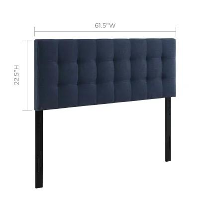 Modway - Lily Queen Upholstered Fabric Headboard