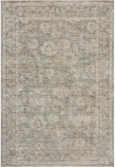 II Tabitha Slate/Natural 2'7" x 8'0" Runner Rug by Loloi II