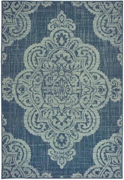 Marina 8'6" x 13' Navy Rug